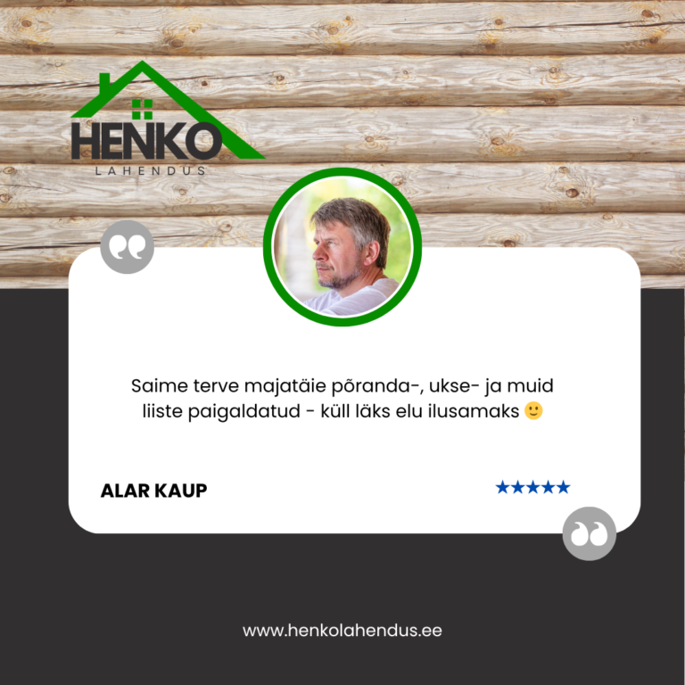 Alar Kaup tagasiside